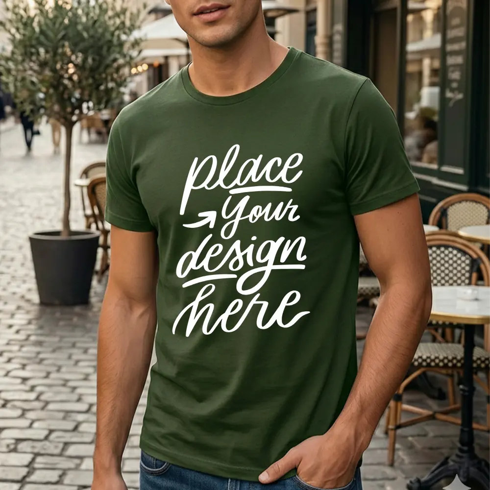 Ανδρικό T-Shirt για Εκτύπωση Ανδρικό T-Shirt για Εκτύπωση