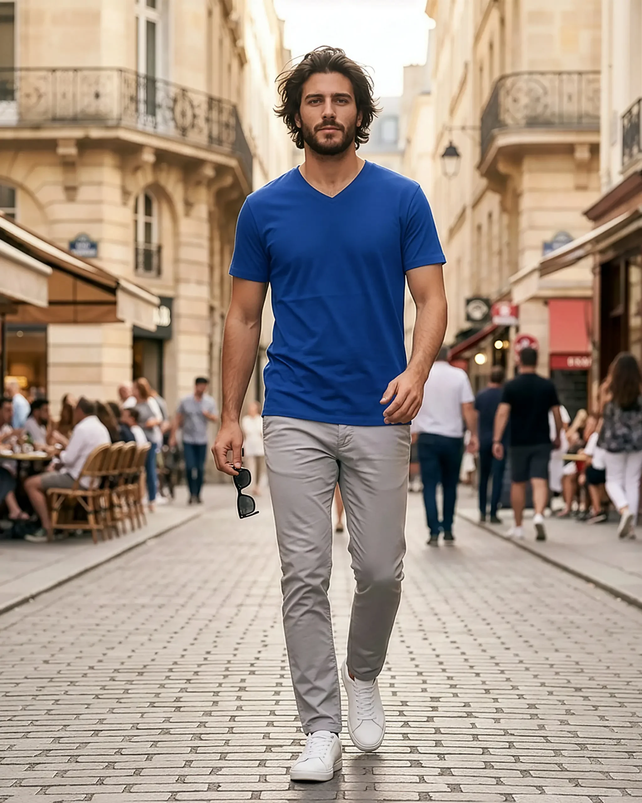Ανδρικό T-Shirt V-Neck Ανδρικό T-Shirt V-Neck