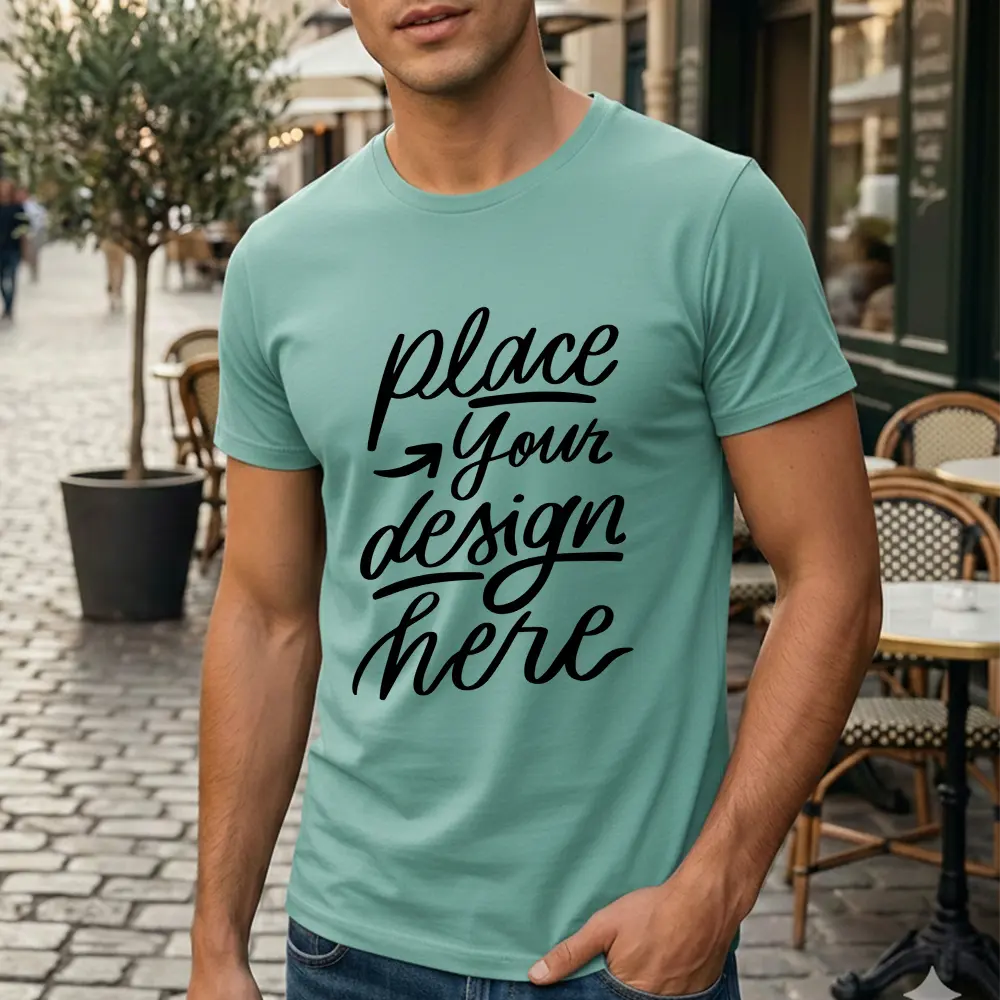 Ανδρικό T-Shirt για Εκτύπωση Ανδρικό T-Shirt για Εκτύπωση