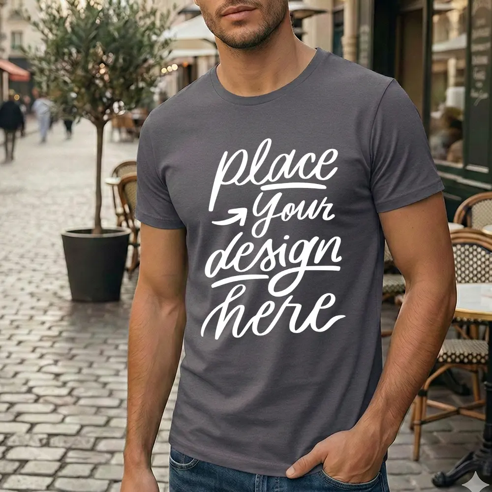 Ανδρικό T-Shirt για Εκτύπωση Ανδρικό T-Shirt για Εκτύπωση