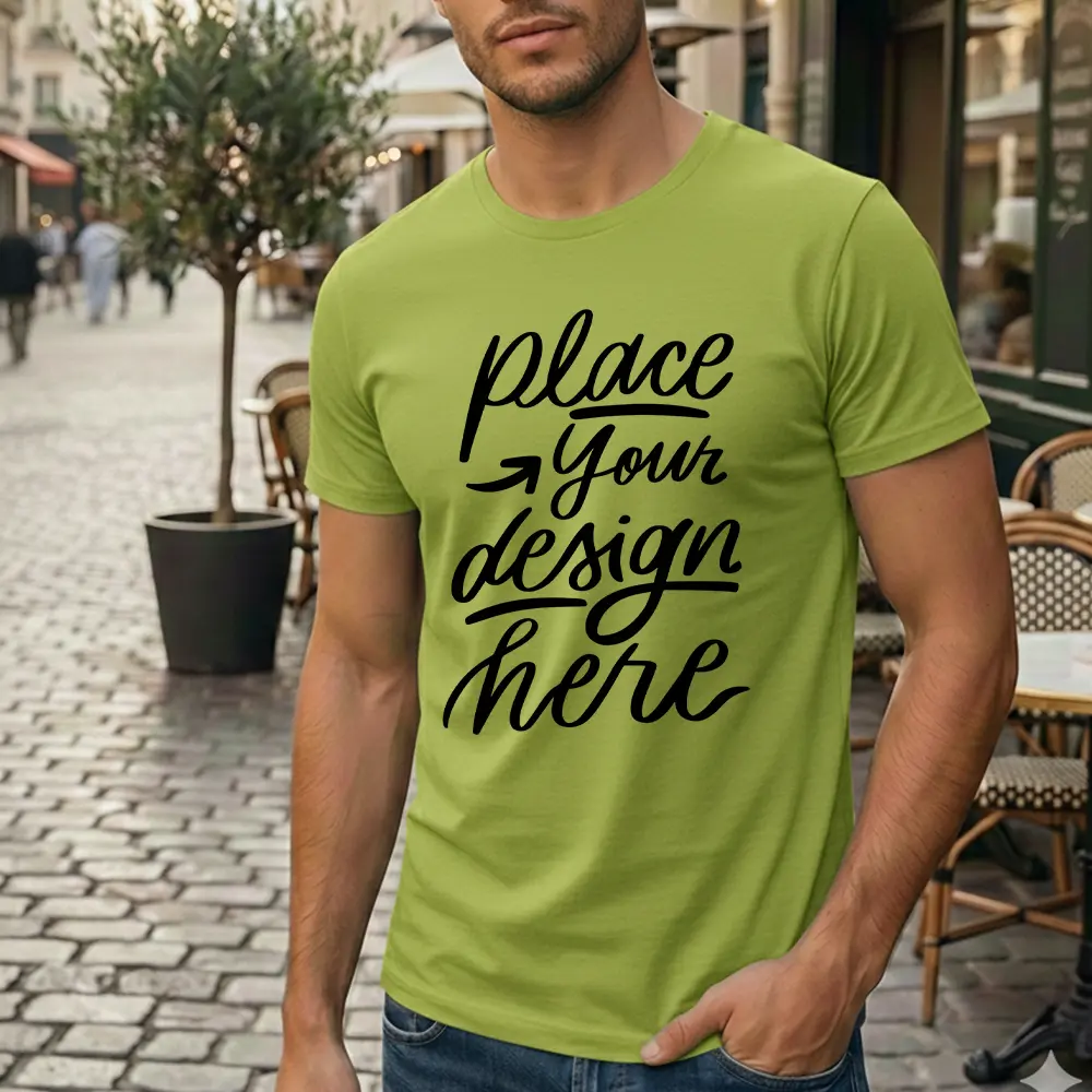 Ανδρικό T-Shirt για Εκτύπωση Ανδρικό T-Shirt για Εκτύπωση