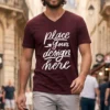 Ανδρικό T-Shirt V-Neck Ανδρικό T-Shirt V-Neck